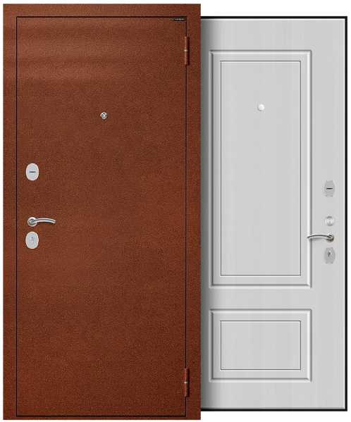 Дверь металлическая Киборг TL-100 Белый ясень - Фабрика дверей «Киборг»