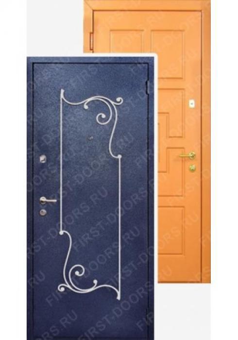 Дверь металлическая антивандальная с ковкой, Дверь металлическая антивандальная с ковкой