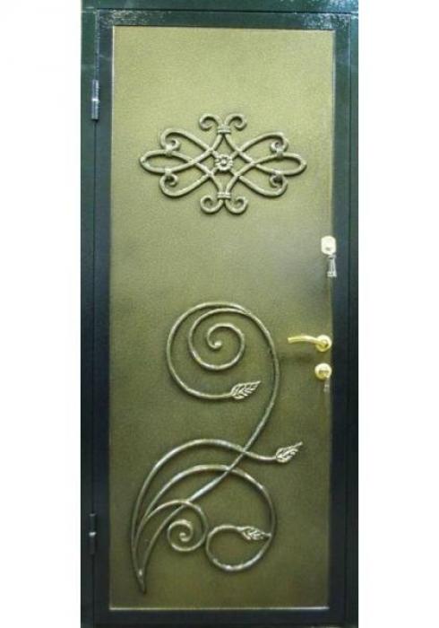 Дверь металлическая с ковкой и литьем - Фабрика дверей «Дельта-сталь»