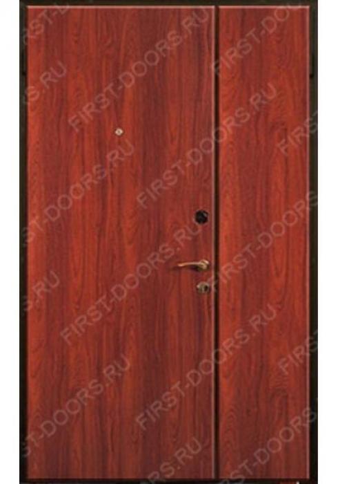 Дверь металлическая тамбурная ламинат - Фабрика дверей «First Doors»