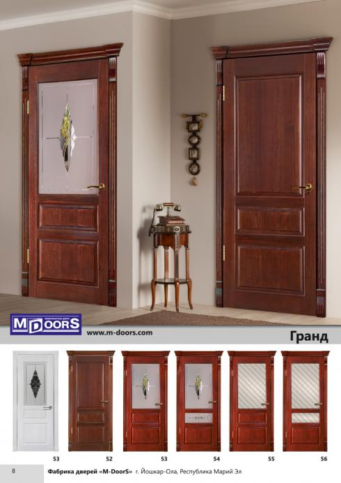 M-Doors, Дверь межкомнатная Кристалл ДГ M-Doors