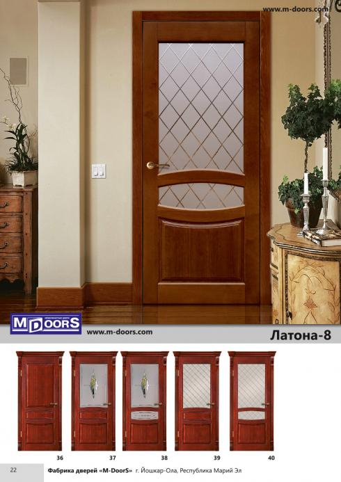 M-Doors, Дверь межкомнатная Кристалл массив M-Doors