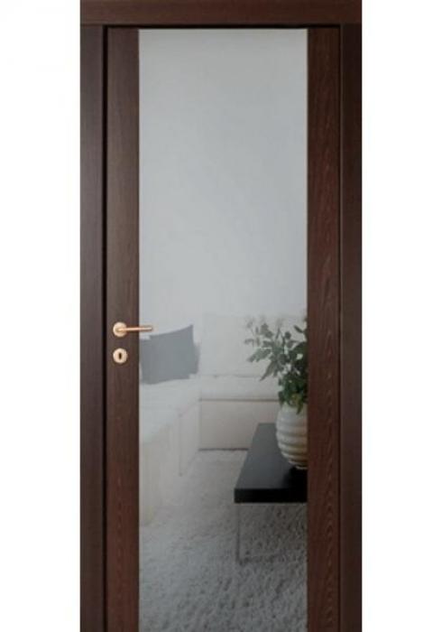 Дверь межкомнатная Техно 3 с зеркалом Русна - Фабрика дверей «Русна»