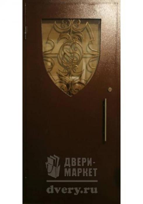 Двери-Маркет, Дверь входная металлическая ковка 17 - наружная сторона