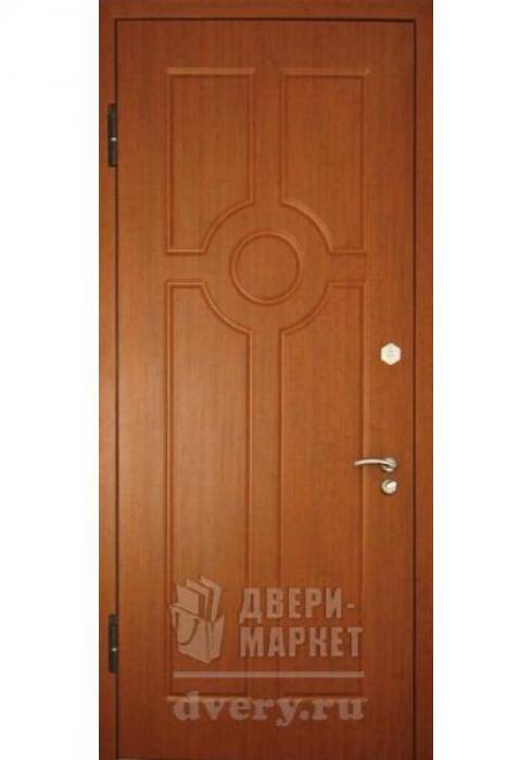 Дверь входная металлическая Кожзаменитель 09 - наружная сторона - Фабрика дверей «Двери-Маркет»