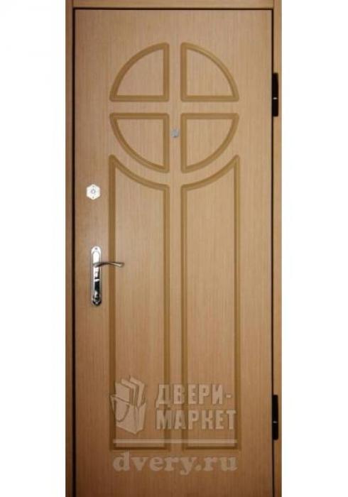 Двери-Маркет, Дверь входная металлическая Кожзаменитель 10 - наружная сторона