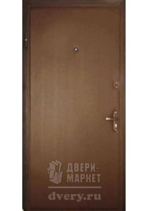 Двери-Маркет, Дверь входная металлическая Кожзаменитель 18 - наружная сторона 