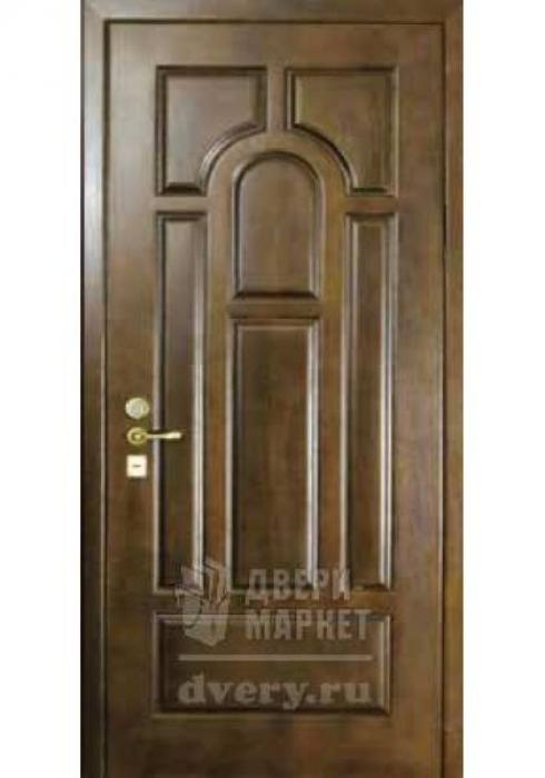 Дверь входная металлическая массив дуба 08 - внутренняя сторона, Дверь входная металлическая массив дуба 08 - внутренняя сторона
