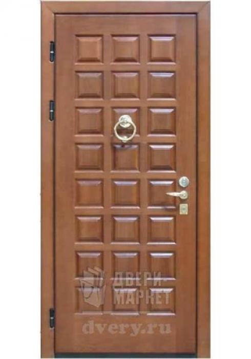 Дверь входная металлическая массив дуба 09 - наружная сторона, Дверь входная металлическая массив дуба 09 - наружная сторона