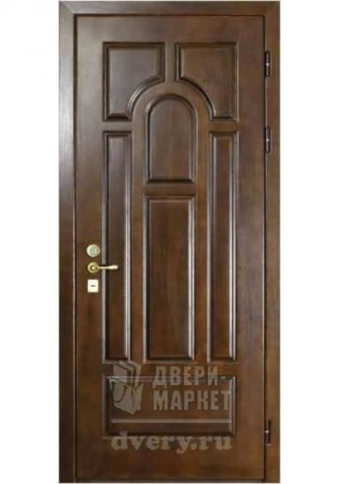 Двери-Маркет, Дверь входная металлическая массив дуба 11 - наружная сторона