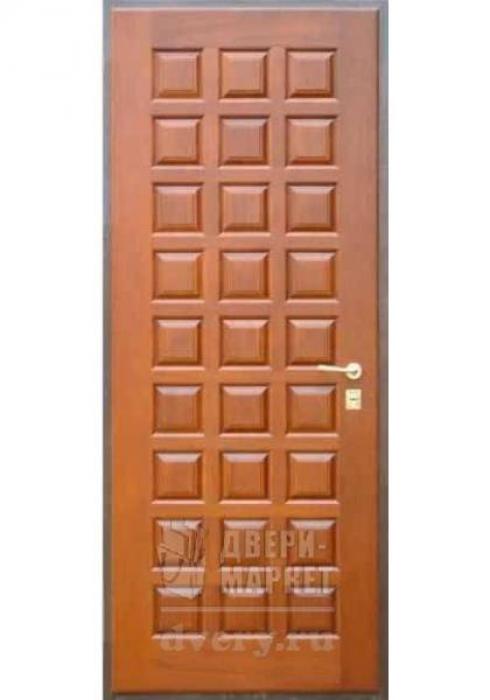 Двери-Маркет, Дверь входная металлическая массив дуба 12 - внутренняя сторона