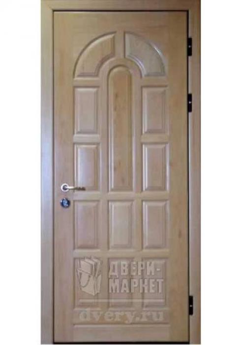 Двери-Маркет, Дверь входная металлическая массив дуба 16  - наружная сторона