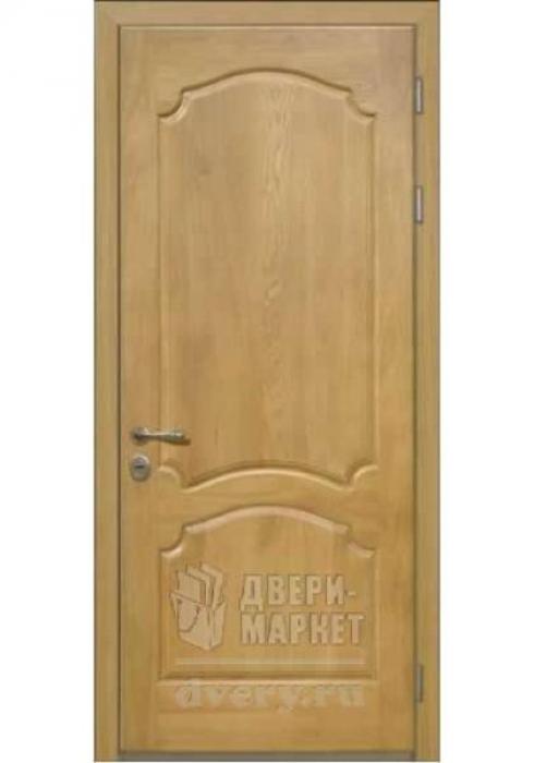 Дверь входная металлическая массив дуба 25 - Фабрика дверей «Двери-Маркет»