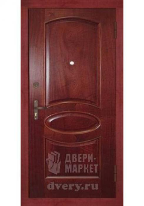 Дверь входная металлическая массив красного дерева 04 - Фабрика дверей «Двери-Маркет»