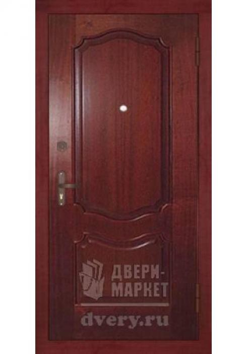 Двери-Маркет, Дверь входная металлическая массив красного дерева 05