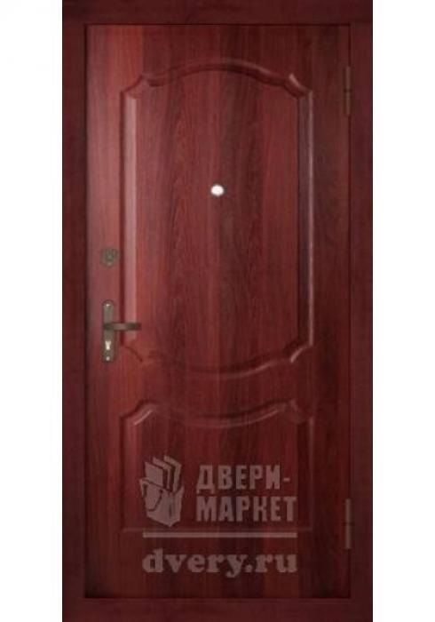 Двери-Маркет, Дверь входная металлическая массив красного дерева 07