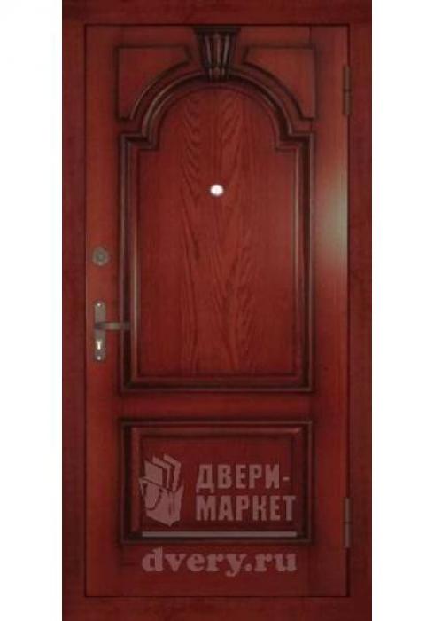 Дверь входная металлическая массив красного дерева 08 - Фабрика дверей «Двери-Маркет»