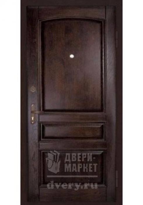 Двери-Маркет, Дверь входная металлическая массив термодерева 07