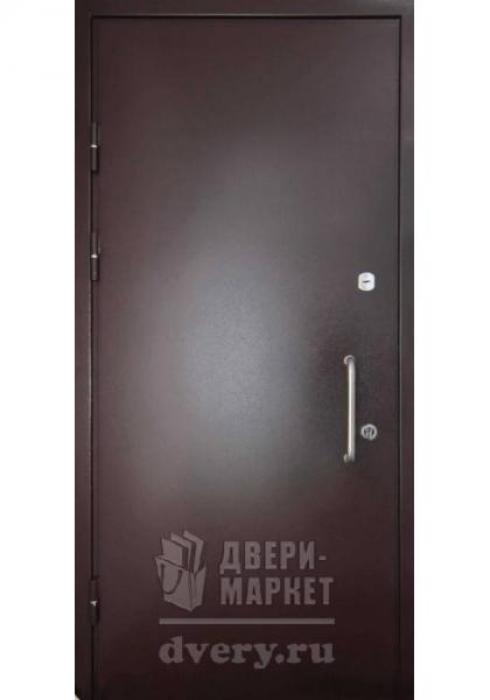 Дверь входная металлическая порошковое напыление 35 - наружная сторона - Фабрика дверей «Двери-Маркет»