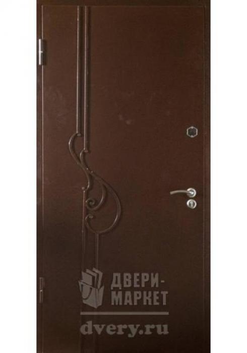 Двери-Маркет, Дверь входная металлическая порошковое напыление 82 - наружная сторона