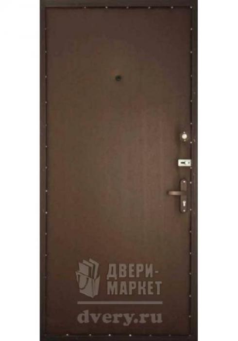 Дверь входная металлическая шпон 05 - внутренняя сторона - Фабрика дверей «Двери-Маркет»