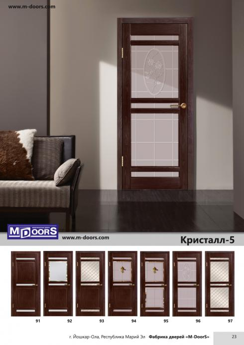 M-Doors, Двери из массива сосны брашированные