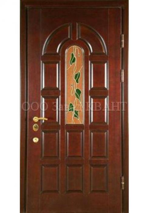 Металлическая дверь с витражом Квант - Фабрика дверей «Квант»