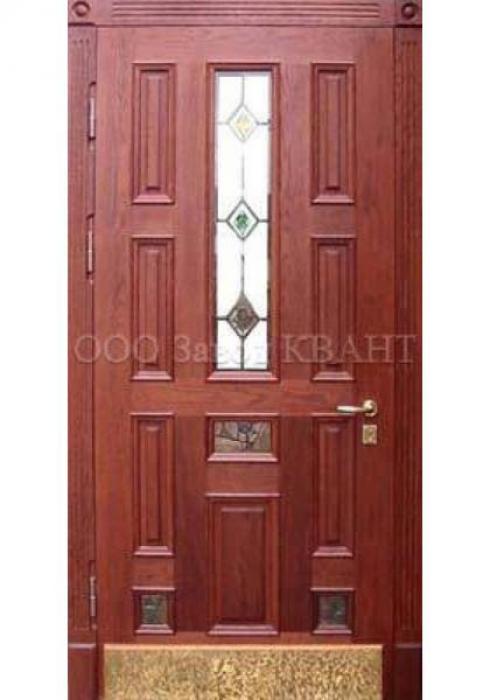 Металлическая дверь с витражом Квант, Металлическая дверь с витражом Квант