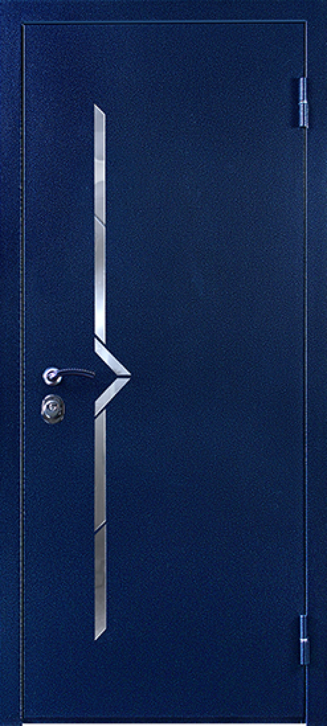 Металлическая дверь ЗИГЗАГ - Фабрика дверей «Веста»