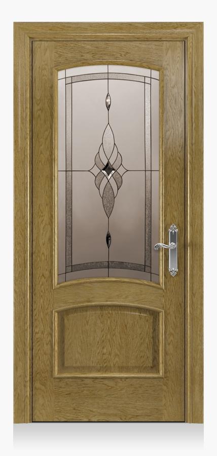 Межкомнатная дверь Classic модель ФЛОРЕНЦИЯ цвет Дуб натуральный - Фабрика дверей «Рада»