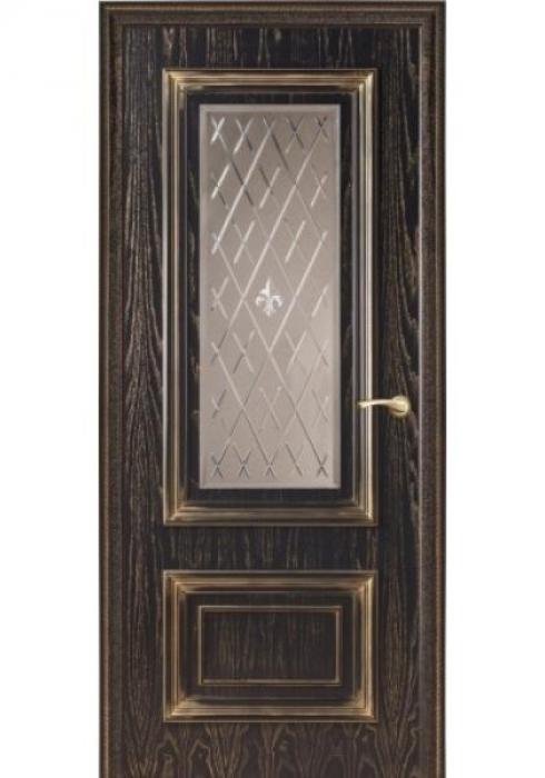 Межкомнатная дверь Прима с гравировкой по зеркалу - Фабрика дверей «Оникс»