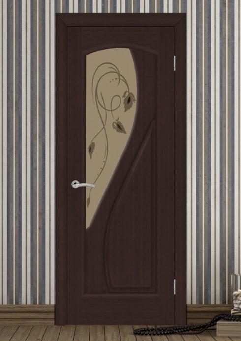 Межкомнатная погонажная дверь Дианит Триада, Межкомнатная погонажная дверь Дианит Триада