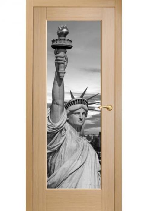 Межкомнатные двери фотопечать Статуя Свободы - Фабрика дверей «Оникс»