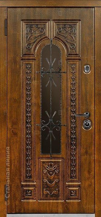 Входная дверь Лацио (витринный образец) - Фабрика дверей «Стальная линия»