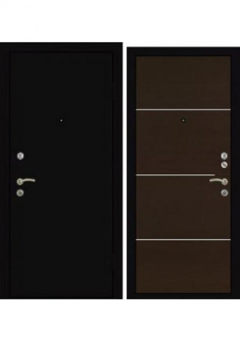 входная дверь Мет лист - 1М1 венге - Фабрика дверей «Завод Деревоизделий»