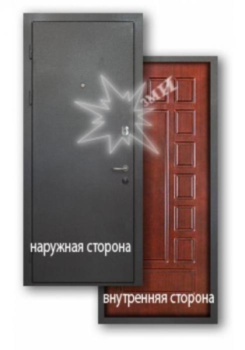 Входная дверь порошковая 7-1 - Фабрика дверей «Завод Металлических Изделий»