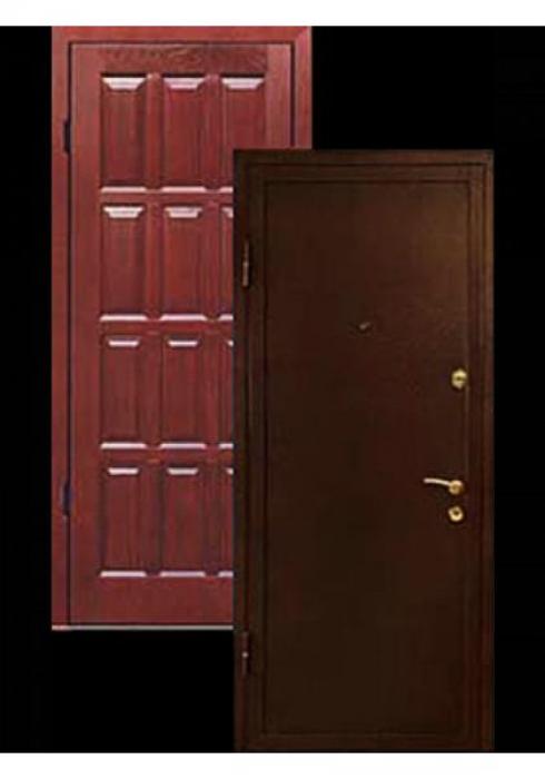 Входная дверь порошок-массив дуба ДВ-2 - Фабрика дверей «Квант»