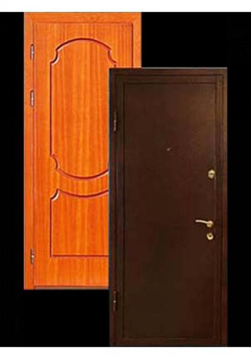 Входная дверь порошок-МДФ ДВ-2 - Фабрика дверей «Квант»
