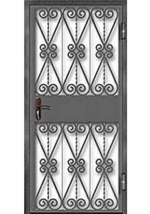 Входная дверь решетка Зевс RESH-05       - Фабрика дверей «Зевс»