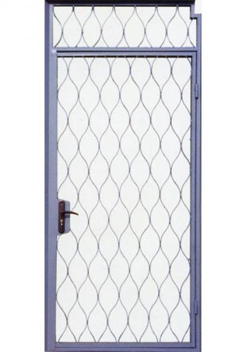 Входная дверь с решеткой Зевс RESH-03 - Фабрика дверей «Зевс»