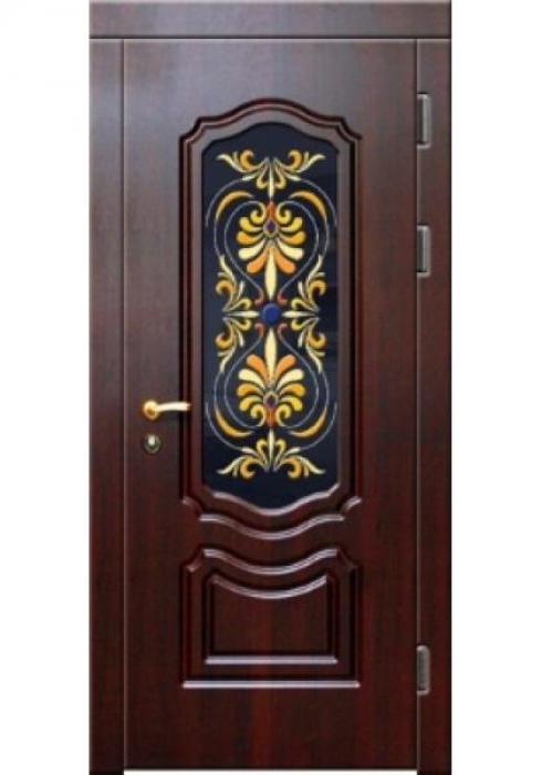 Входная дверь с витражом Зевс VIT-04, Входная дверь с витражом Зевс VIT-04