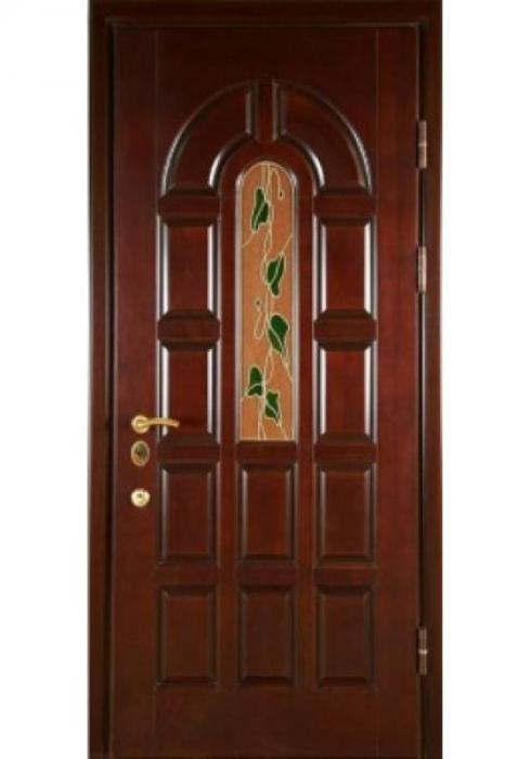 Входная дверь с витражом Зевс VIT-06 - Фабрика дверей «Зевс»