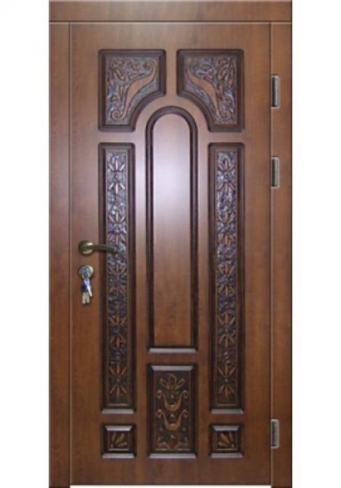 Входная дверь в дом с резьбой Зевс ZD-04 - Фабрика дверей «Зевс»