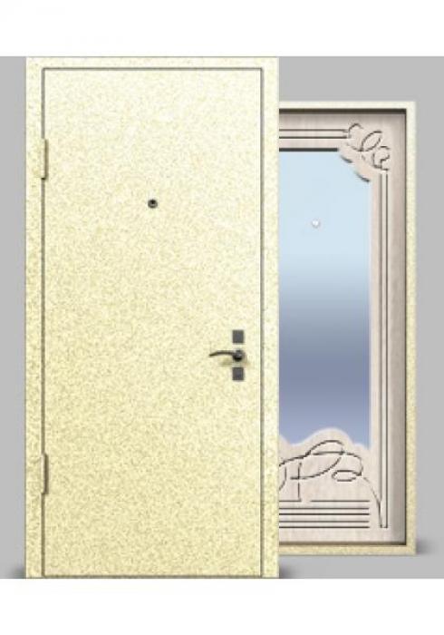 Входная металлическая дверь сер. А1 МДФ с зеркалом - Фабрика дверей «Vota»