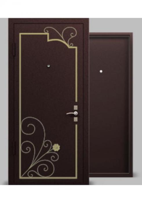 Входная металлическая дверь сер. А2 с кованными элементами - Фабрика дверей «Vota»