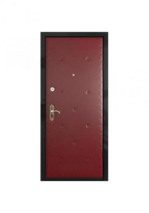 Входная стальная дверь c рисунком из пуговиц 26, Входная стальная дверь c рисунком из пуговиц 26