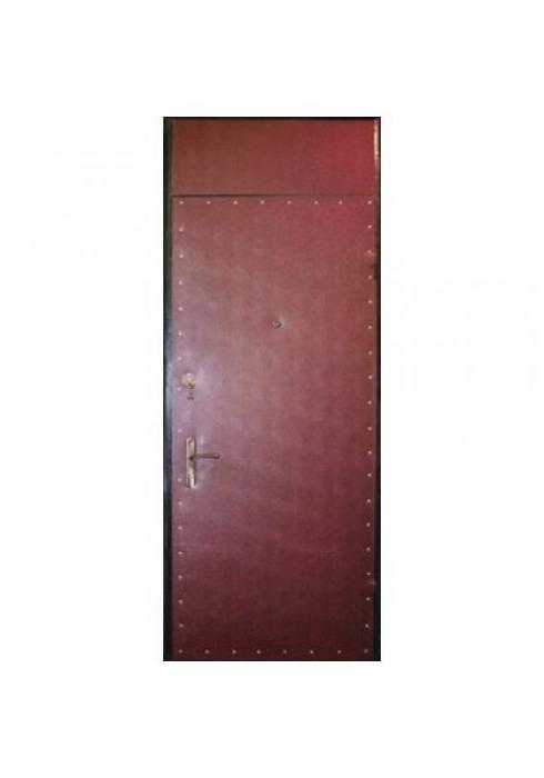 Входная стальная дверь Эконом 24 с вставкой - Фабрика дверей «Вландр»