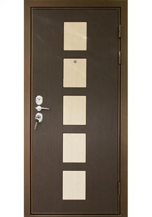 Входная стальная дверь комбинированные щиты - наружная сторона - Фабрика дверей «Дверь Сервис»