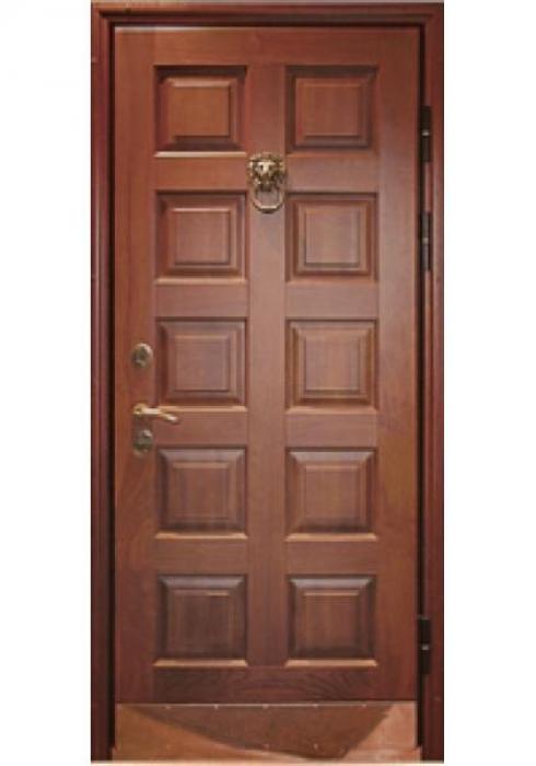 Входная стальная дверь, отделанная массивом Стандарт - Фабрика дверей «Авес»